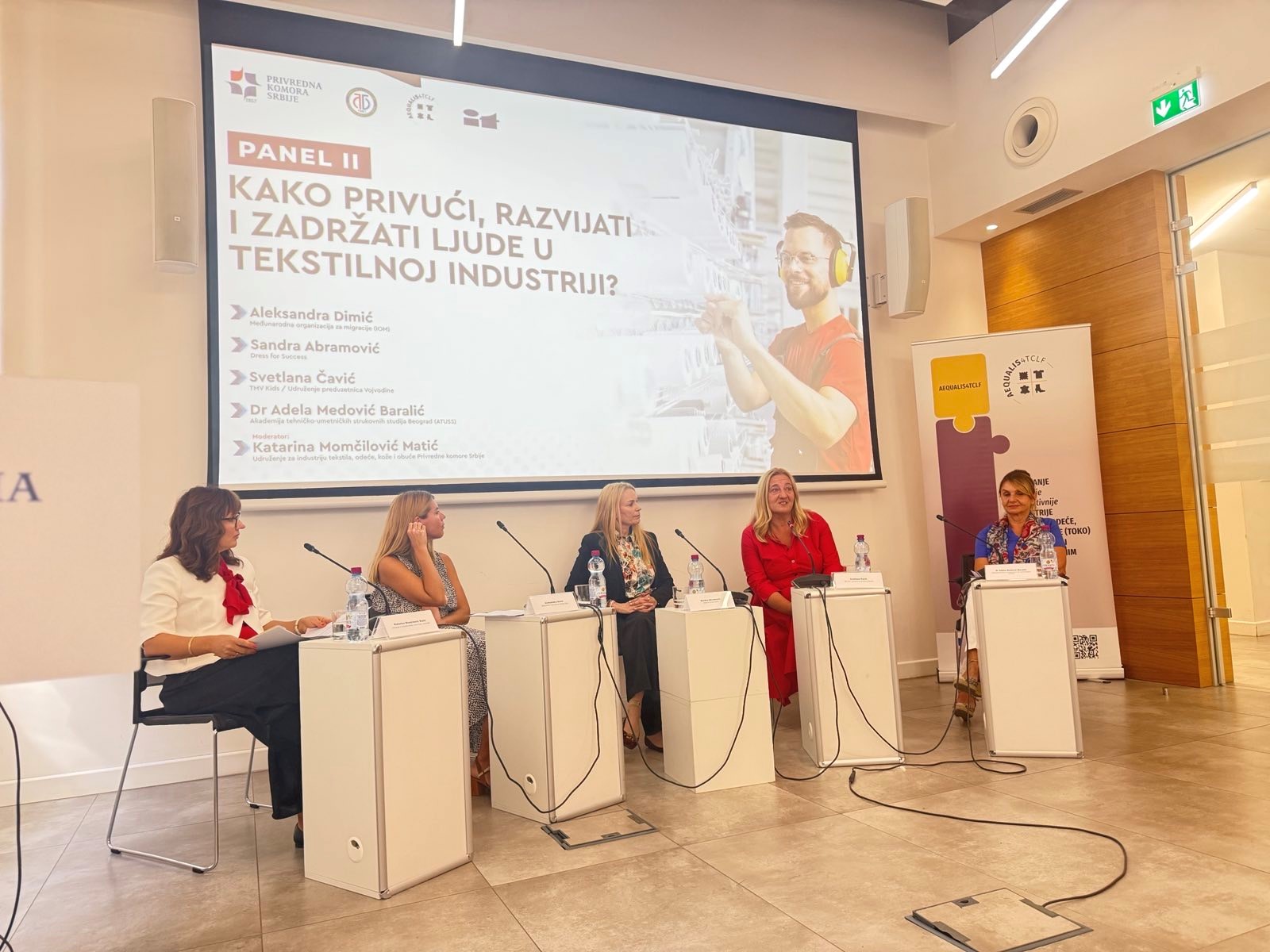 Panel Kako privući, razvijati i zadržati ljude u tekstilnoj industriji